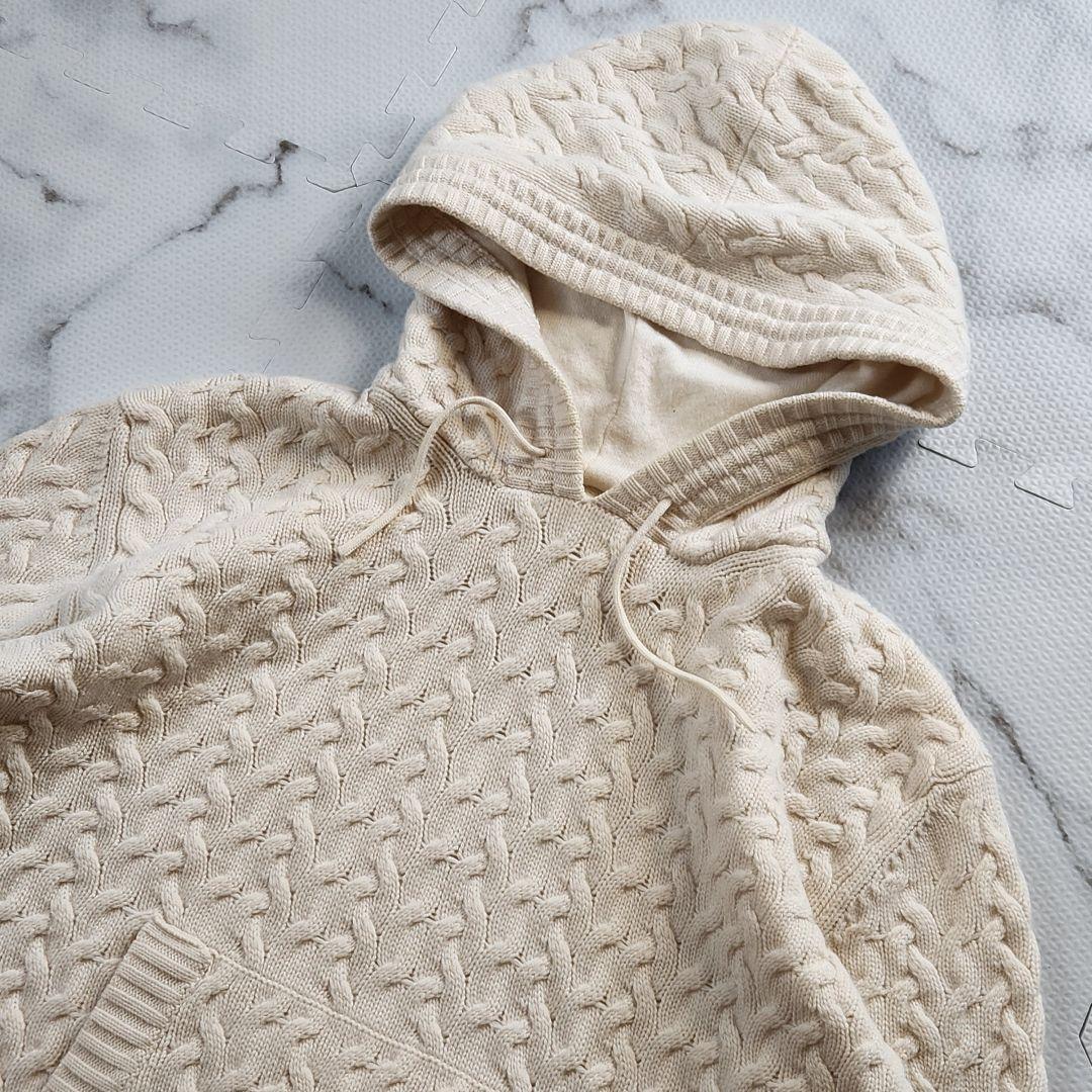 入手困難✨XL相当 ドルチェ&ガッバーナ ニット パーカー 総カシミヤ