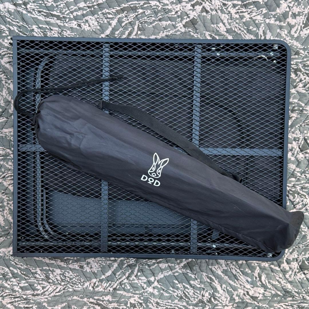 DOD(ディーオーディー) クッキングキング 耐熱メッシュ 収納棚付き