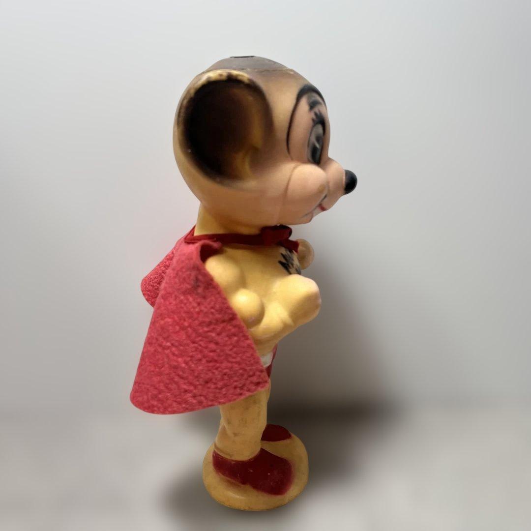 ○ ヴィンテージ1950年代 マイティマウス　ソフビ　アメリカ製
