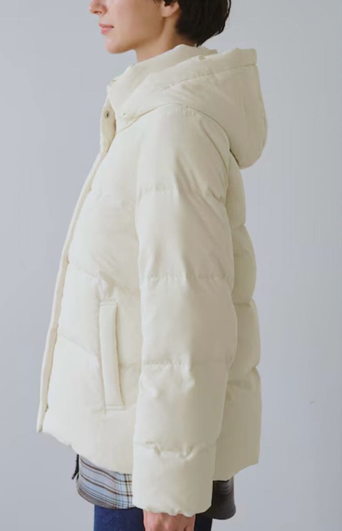 たい焼き君さま専用　ROPE’PICNIC ロペピクニック　ショートダウン白　M