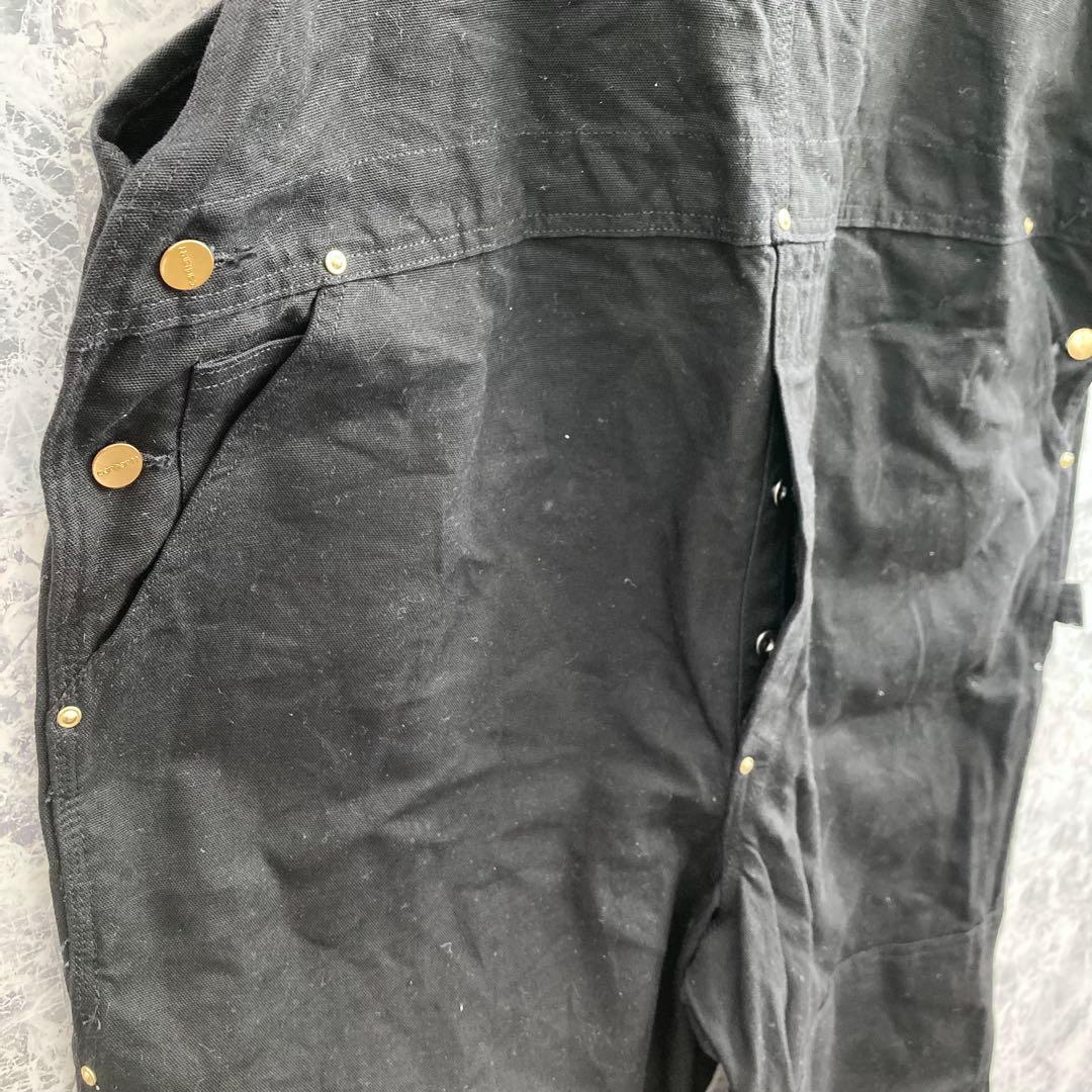 IO84 USA製古着カーハートダブルニーダックオーバーオールUFCWタグ90s