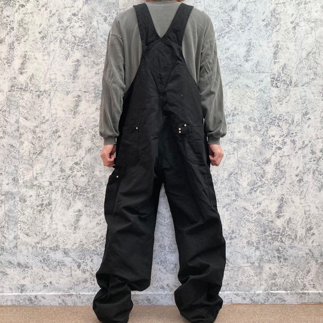IO84 USA製古着カーハートダブルニーダックオーバーオールUFCWタグ90s