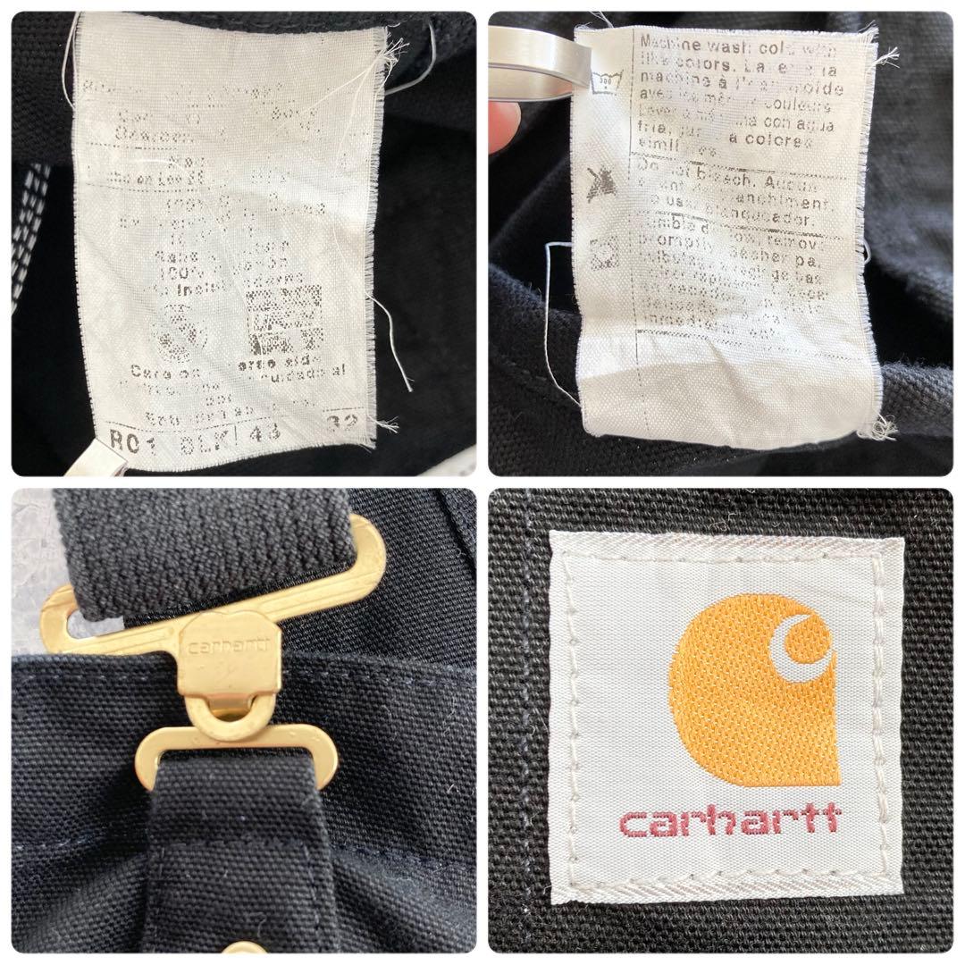 IO84 USA製古着カーハートダブルニーダックオーバーオールUFCWタグ90s