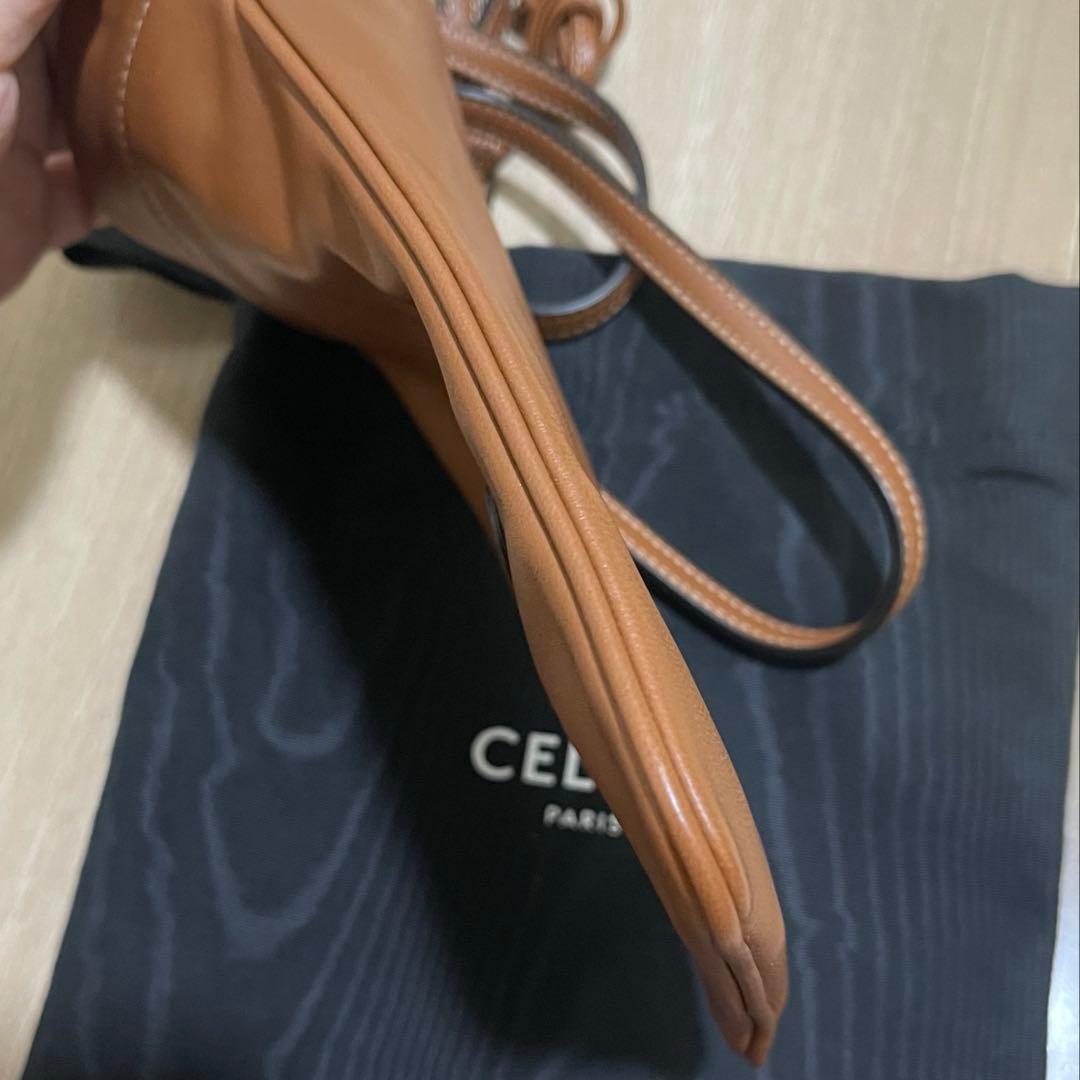 【れでぃ】CELINEセリーヌ スマホポーチ スマホミニバッグ