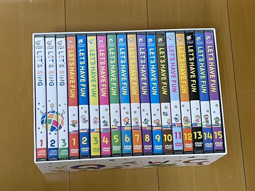 ミライグリッシュ 旧版セット／シール未使用・ぬいぐるみ未開封・美品