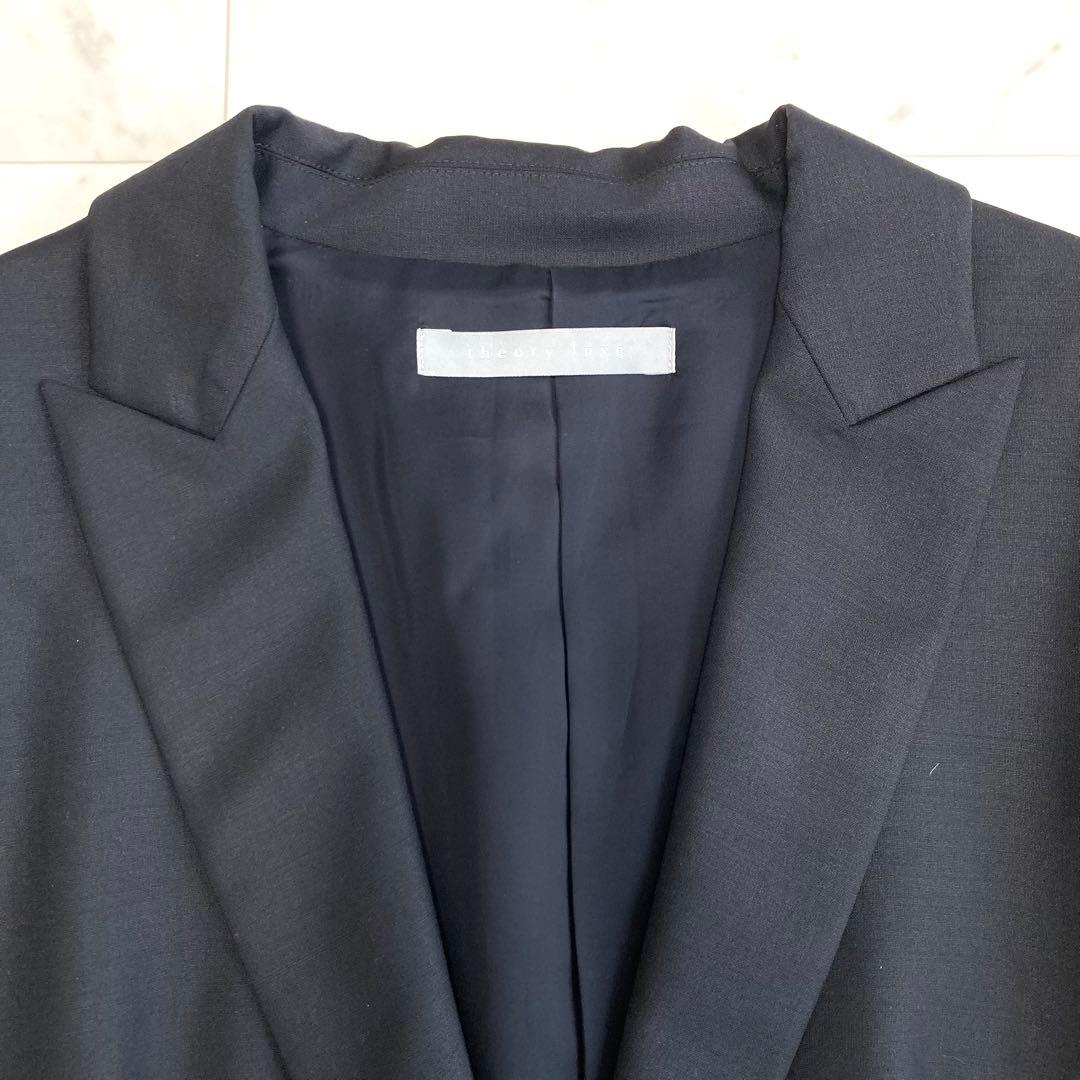 極美品 セオリーリュクス エグゼクティブ2 スーツ セットアップ 黒 40 38