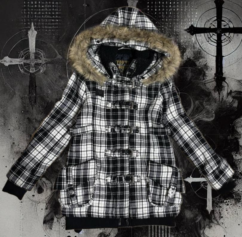 【00s_Archive】ギャルGimmickModsCoat平成グランジY2K