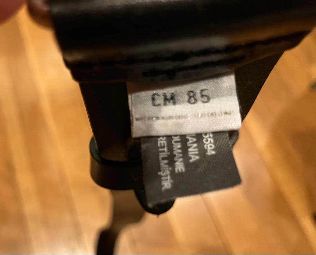 DIESEL ブラック ベルト 85㎝　ノベルティケース付