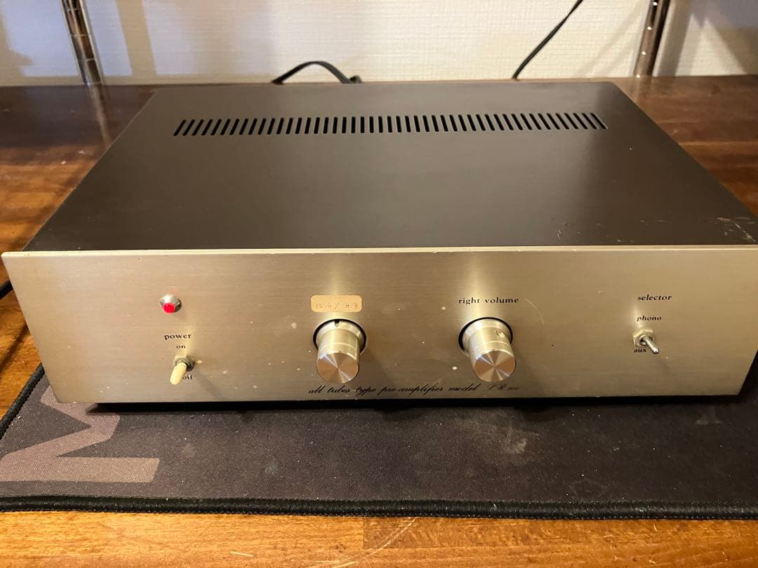 三栄無線　真空管プリアンプ PR-100