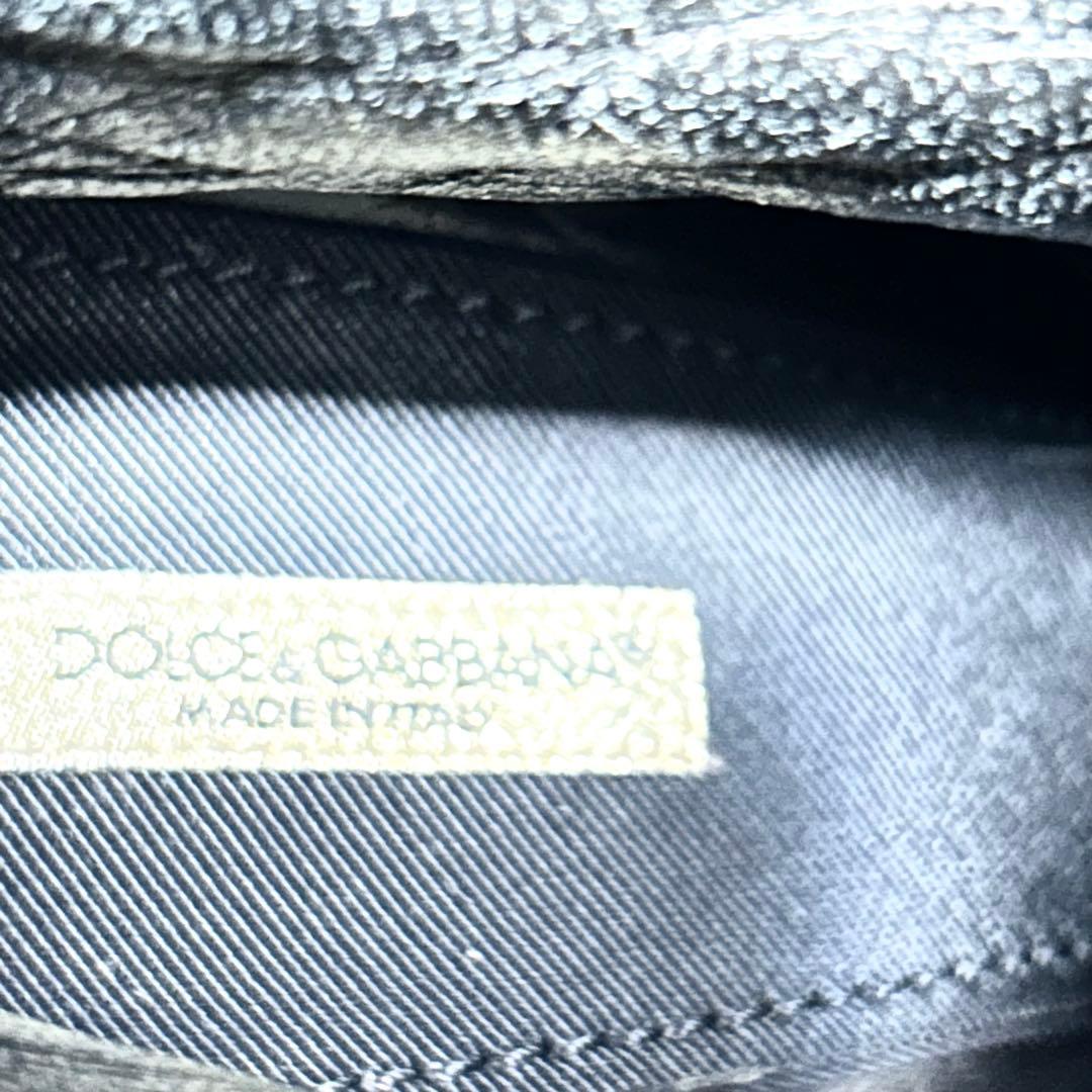 ドルチェ&ガッバーナ デニム×レース ショートブーツ 39 ヒール12.5cm