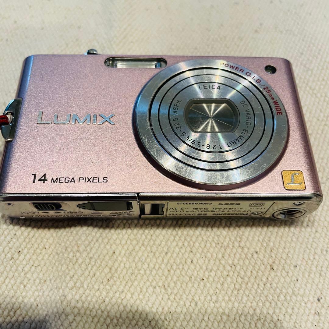 Panasonic パナソニック LUMIX DMC-FX66 ピンク
