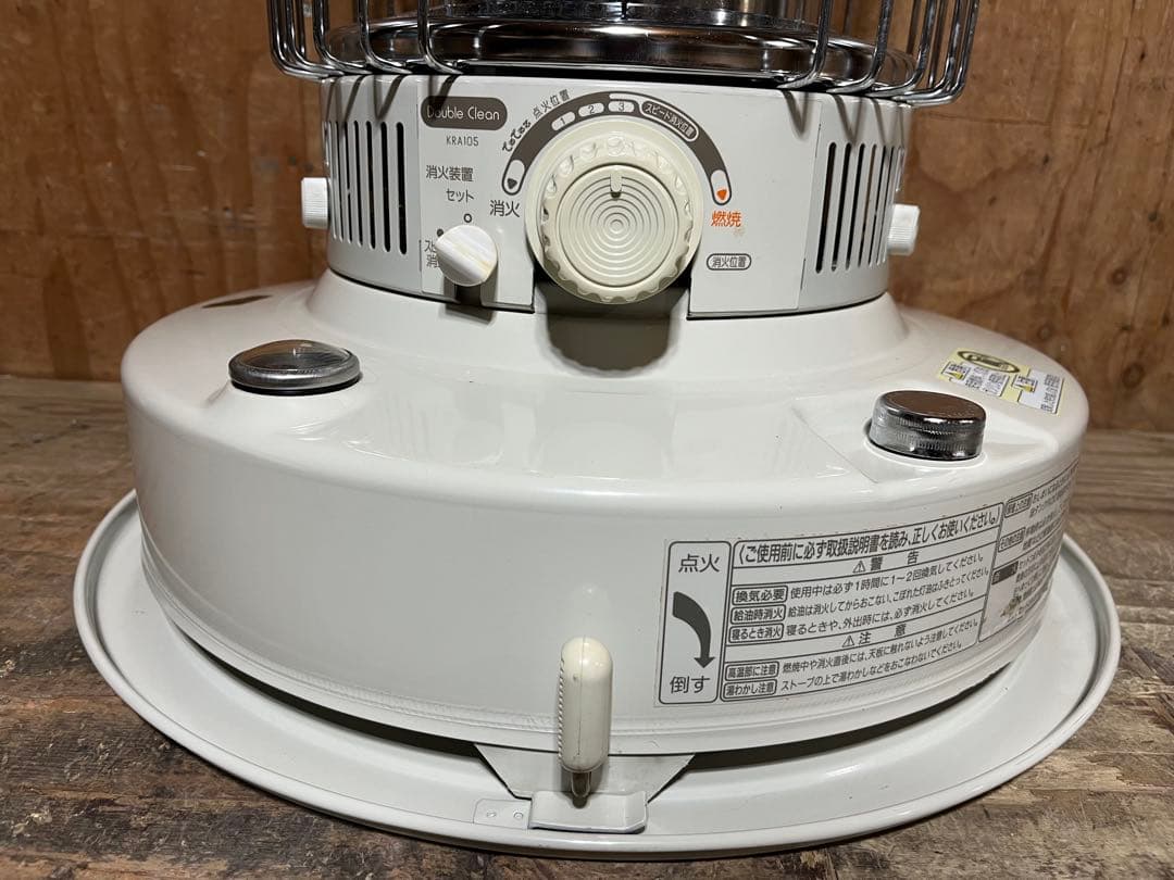 未使用品 美品トヨトミ KRA-105分解メンテナンス済 99年製 石油ストーブ