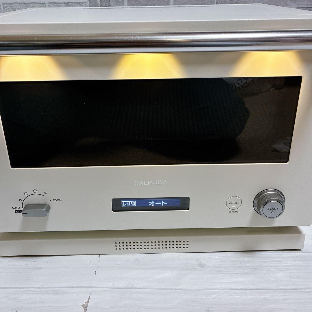 美品　BALMUDA バルミューダ　オーブンレンジ　K04A-WH