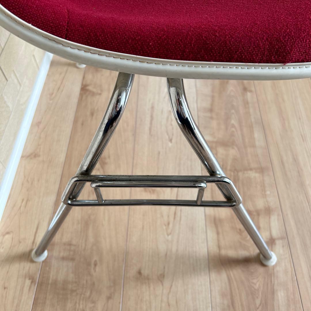 ハーマンミラー　Eames イームズ ワインレッドファブリック生地