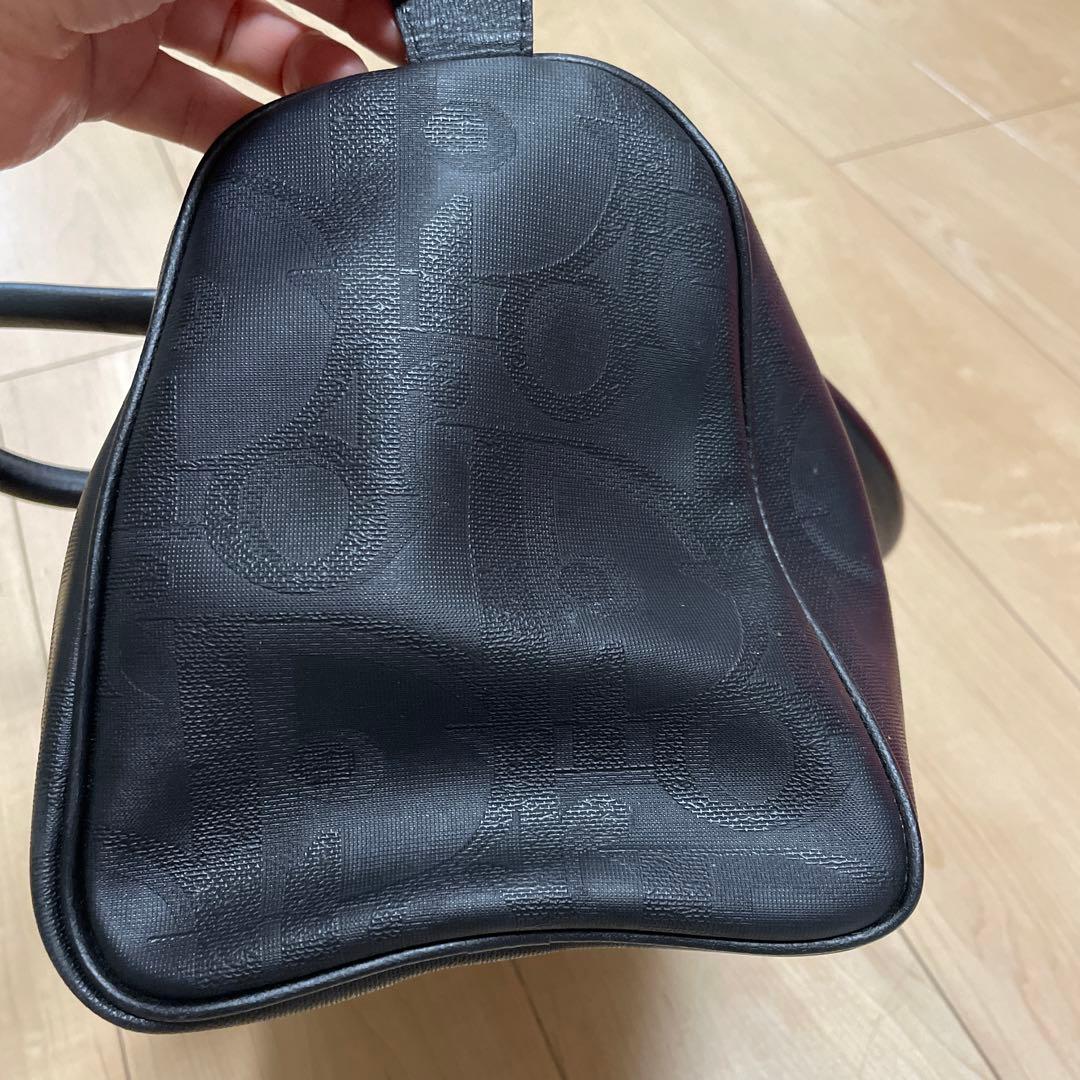 Christian Dior ボストンバッグ トロッター柄 PVC