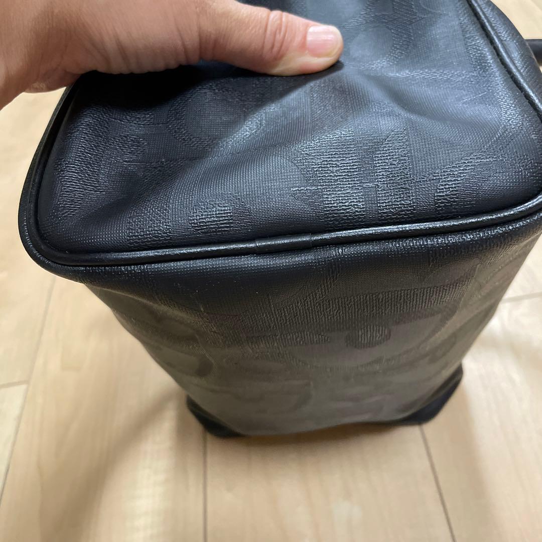 Christian Dior ボストンバッグ トロッター柄 PVC