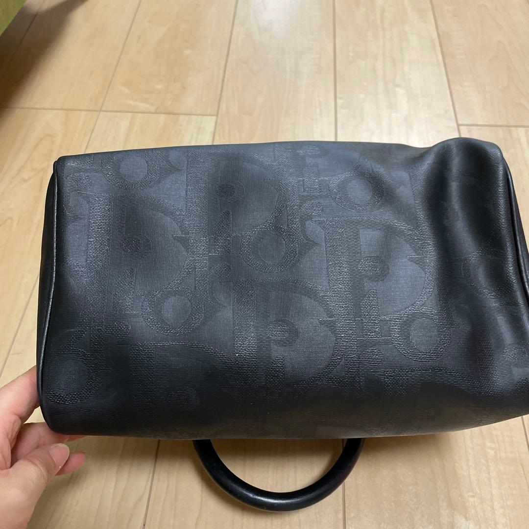 Christian Dior ボストンバッグ トロッター柄 PVC