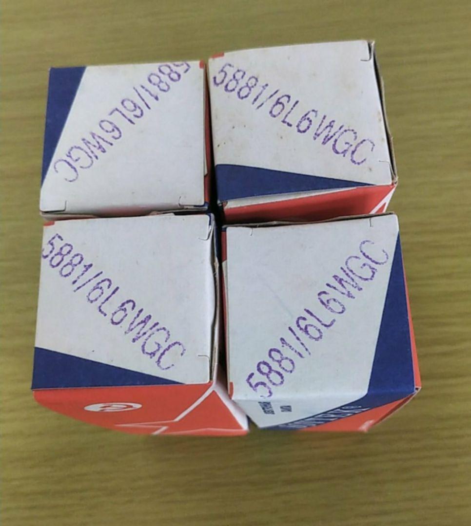 真空管 5881/6L6WGC　出力管　Sovtek製品 4本 [未使用]