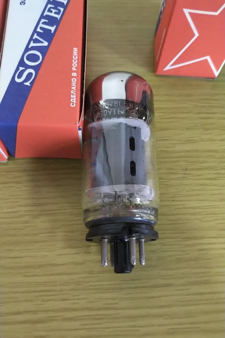 真空管 5881/6L6WGC　出力管　Sovtek製品 4本 [未使用]