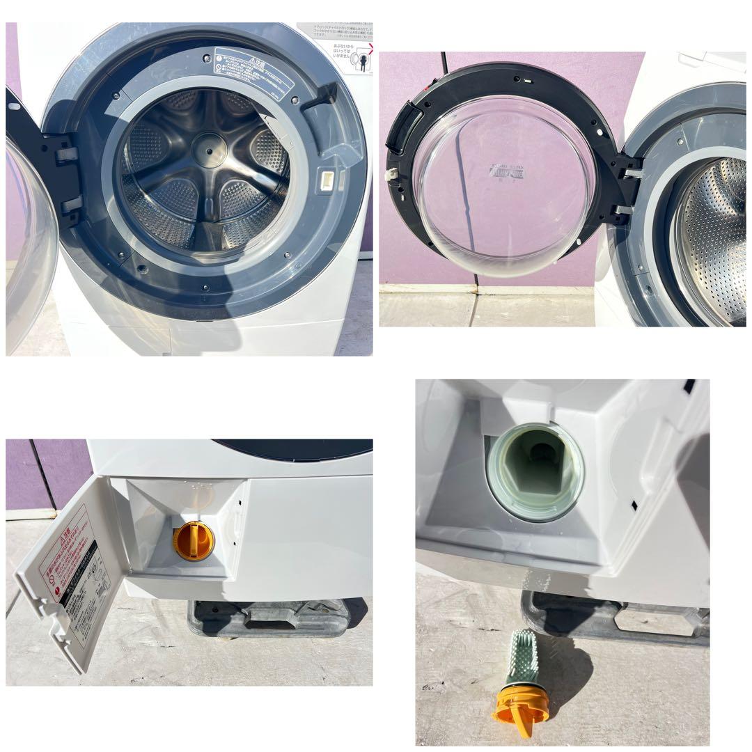 日立電気洗濯乾燥機 組込形BD-SG100BL 2018年