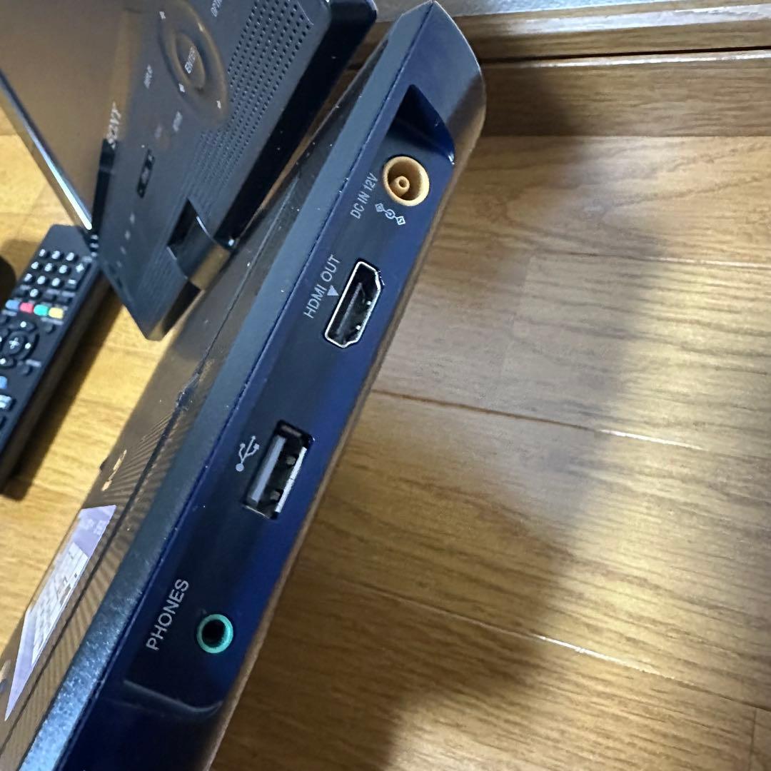 長時間再生 SONY ポータブル ブルーレイプレーヤー BDP-SX910