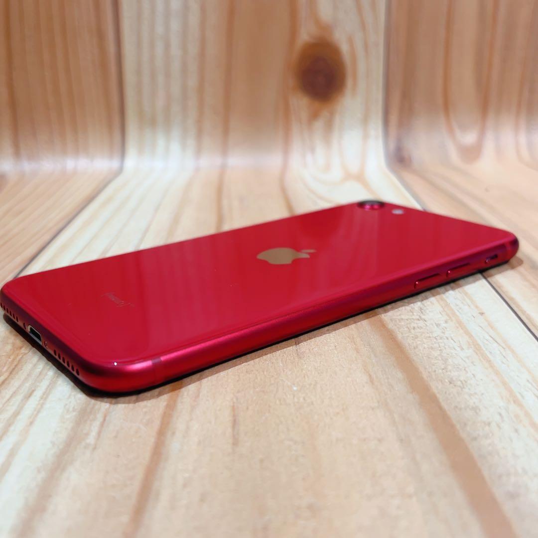 SIMフリー 本体 iPhone SE2 64 GB レッド 548 電池新品