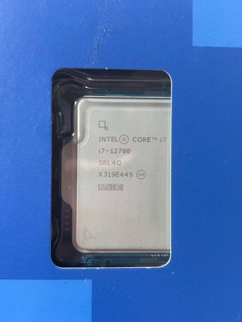 CPU Intel Core i7-12700 12th Gen CPU