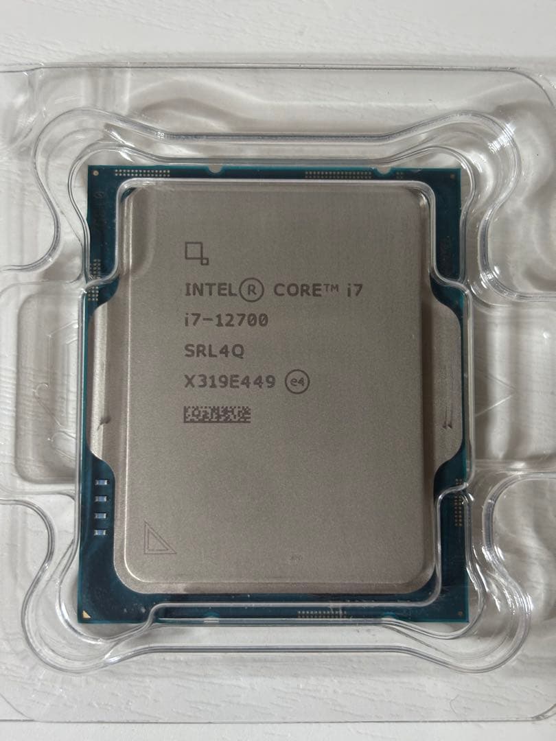 CPU Intel Core i7-12700 12th Gen CPU