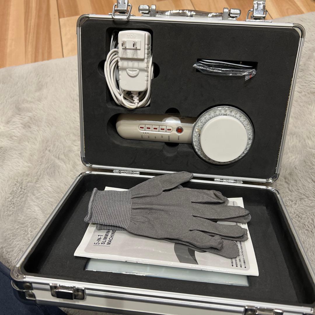 美顔器　【イオン導入＋EMSあり】5-IN-1 スリミング＆ビューティーマシン