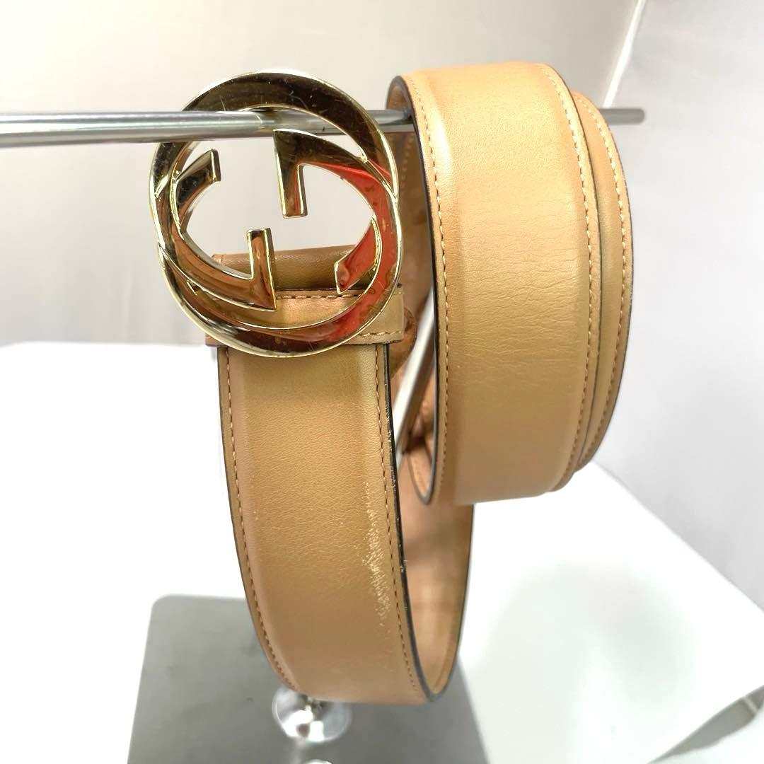 GUCCI グッチ　ベルト　レディース　GG柄