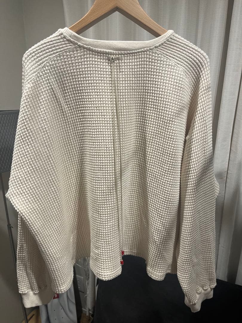 ANCELLM (アンセルム) HEAVY WAFFLE OVER LS