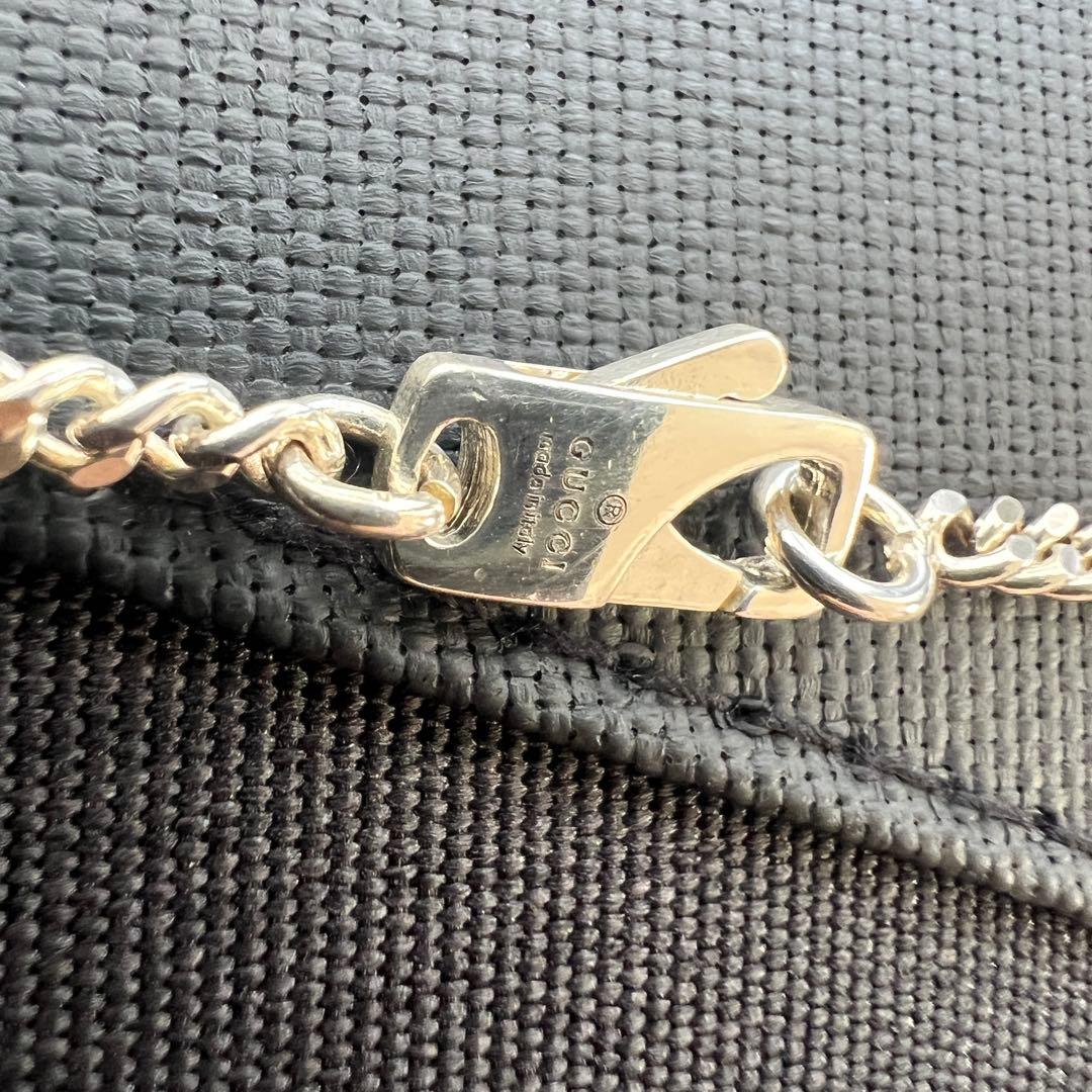 極美品✨グッチ ネックレス インターロッキング ギョーシェ GG SV925