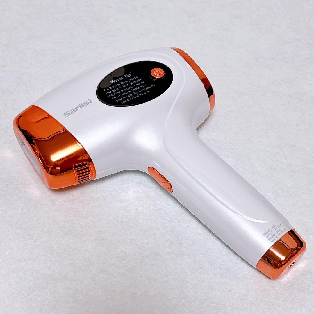 ❤️未使用品❤️ Sarlisi 光脱毛器 家庭用 九段階調節 全身脱毛 60万発