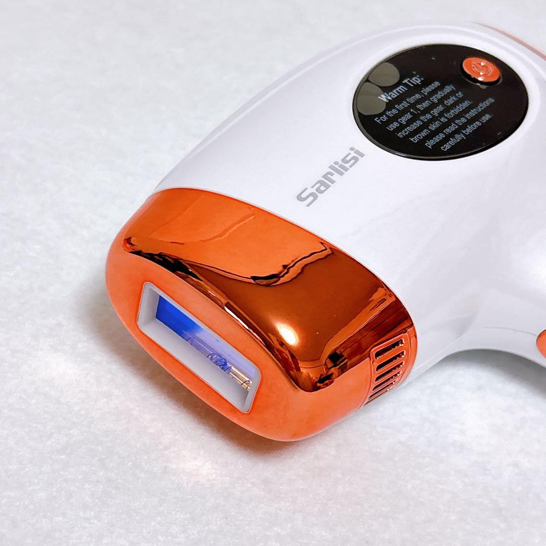 ❤️未使用品❤️ Sarlisi 光脱毛器 家庭用 九段階調節 全身脱毛 60万発