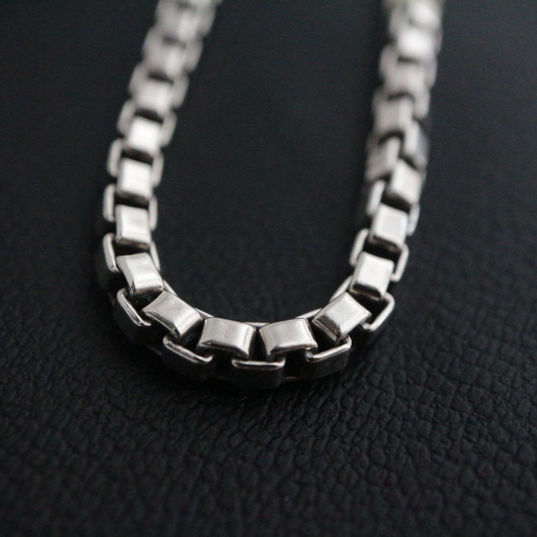 極美品✨箱袋付き✨ティファニー ベネチアン リンク ブレスレット男女メンズ