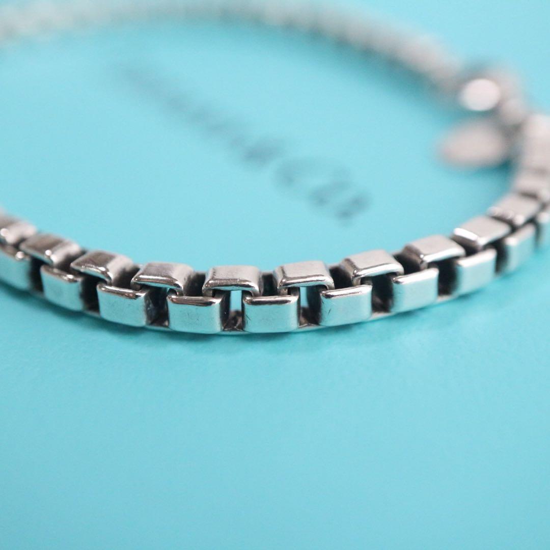 極美品✨箱袋付き✨ティファニー ベネチアン リンク ブレスレット男女メンズ