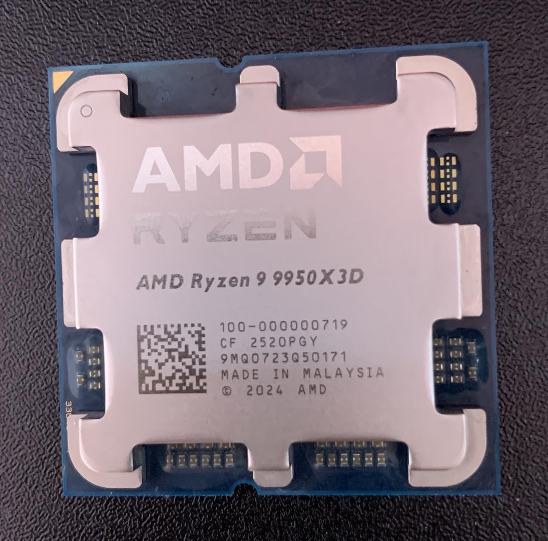 ポ*ロ様 AMD Ryzen 9 9950X3D 16コア32スレッド CPU