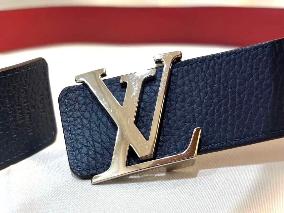 LOUIS VUITTON　モノグラム・サンチュール LVイニシャル