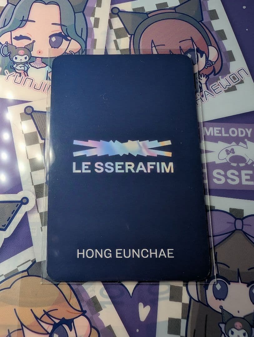 ルセラフィム perfectnight サノク 事前収録 トレカ　EUNCHAE