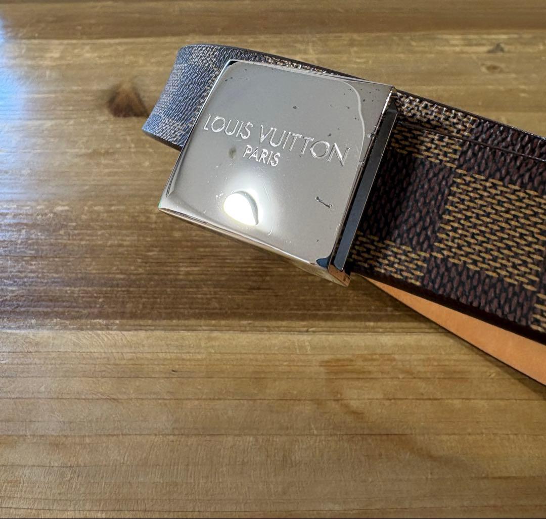 S*)様 ルイヴィトン ベルト サンチュール キャレ 90