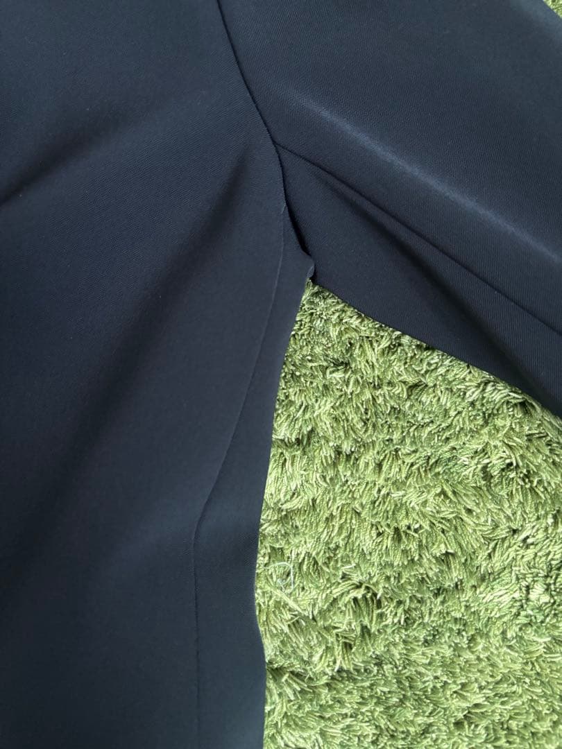 PLST ネイビー パンツスーツ上下セット