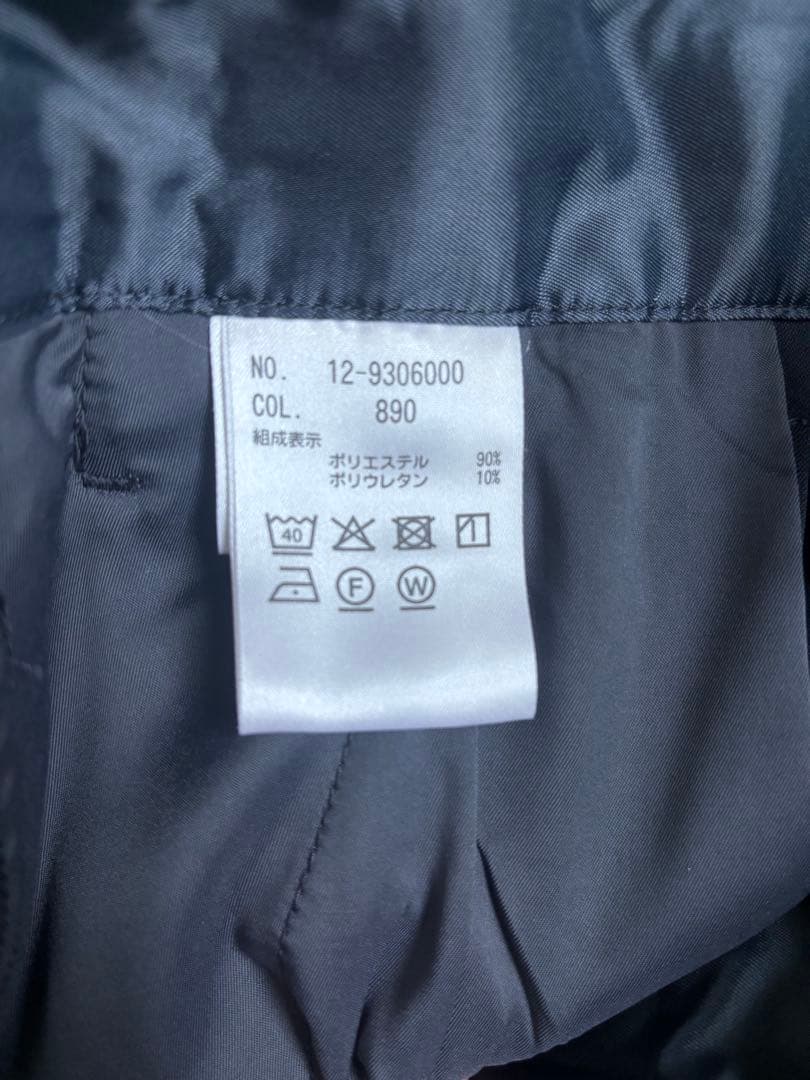 PLST ネイビー パンツスーツ上下セット