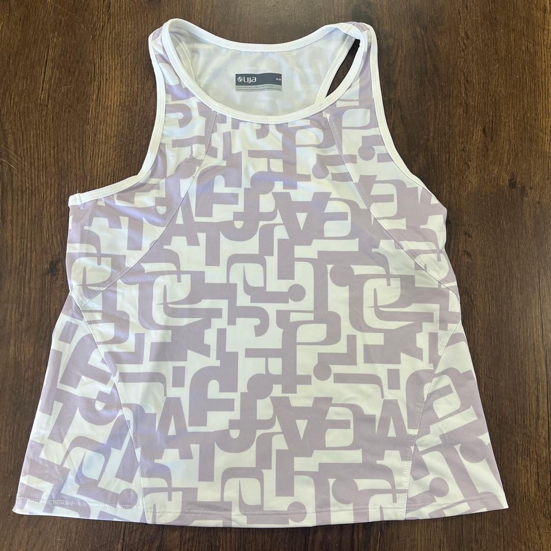 【リージャ】ロゴパターン タンクトップ&スコート セットアップ