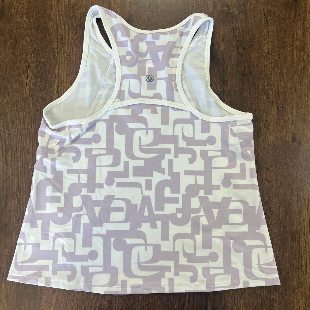 【リージャ】ロゴパターン タンクトップ&スコート セットアップ