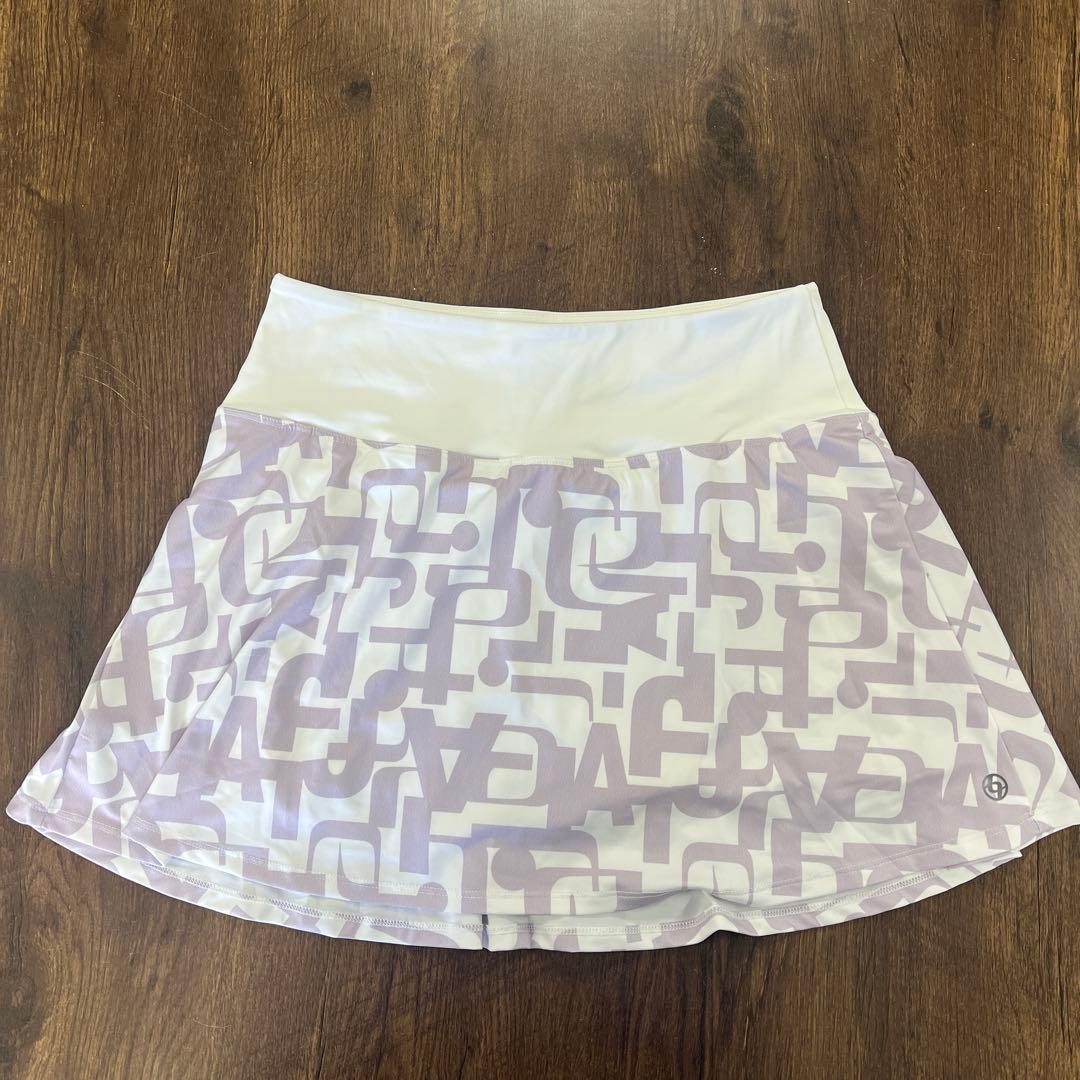 【リージャ】ロゴパターン タンクトップ&スコート セットアップ