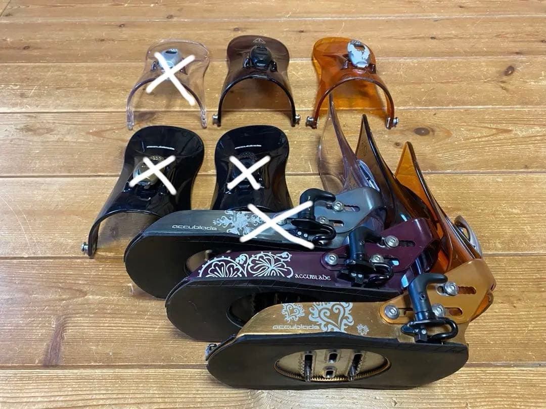 Accublade アキュブレイド ステップイン ブーツ　バインディング