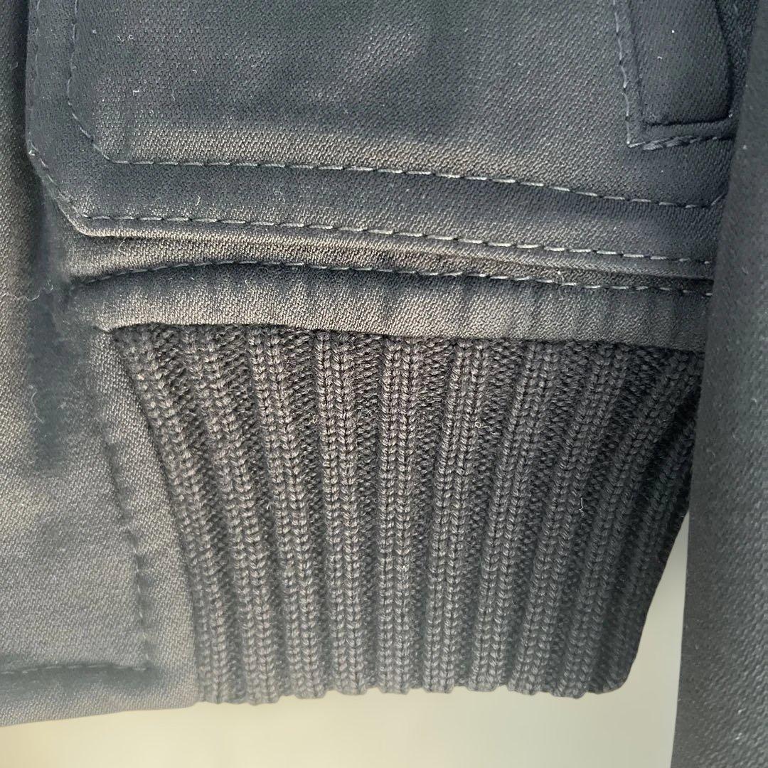 DSQUARED2 羊毛×シルク リアルファー　フライトジャケット 44