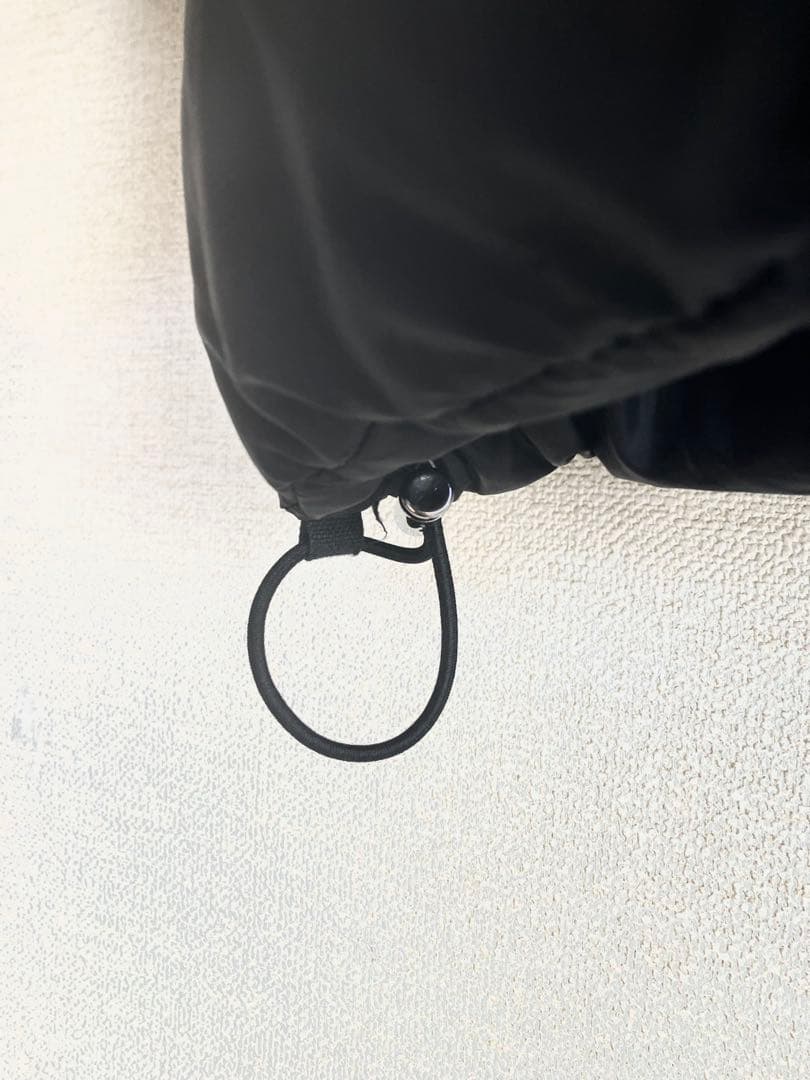 セオリー　リバーシブルダウンジャケット フードドローコード　ブラックM