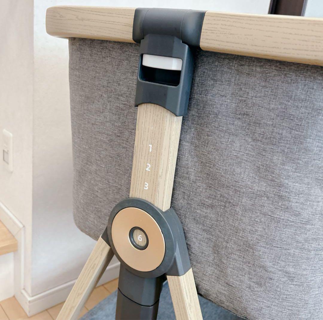 【美品】HZDMJベビーベッド 折りたたみ式 付属品完備 説明書 収納袋付き