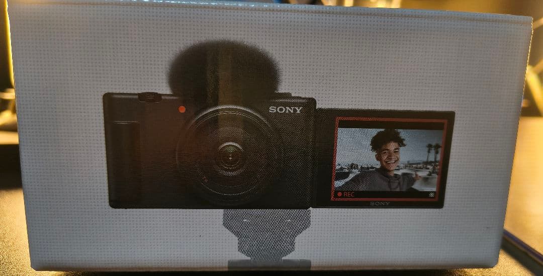 SONY ZV-1F 本体カバー青色付 付属品全て